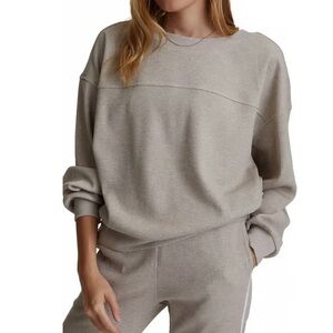 Varley Arvin Waffle Knit Sweatshirt